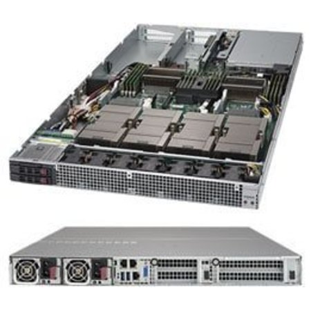 SUPERMICRO Superserver 1028Gq-Tvrt - Rack-Mountable - No Cpu - 0 Gb - SYS-1028GQ-TVRT